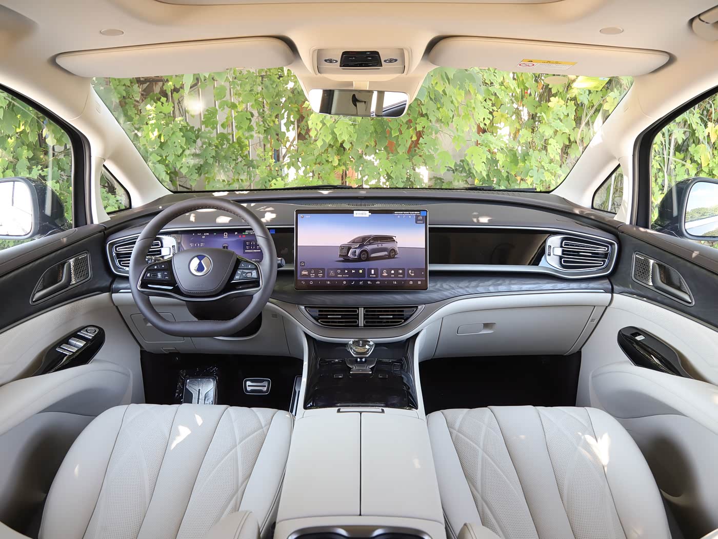 BYD Denza D9 DM-i Front Grille - PHEV MPV Design