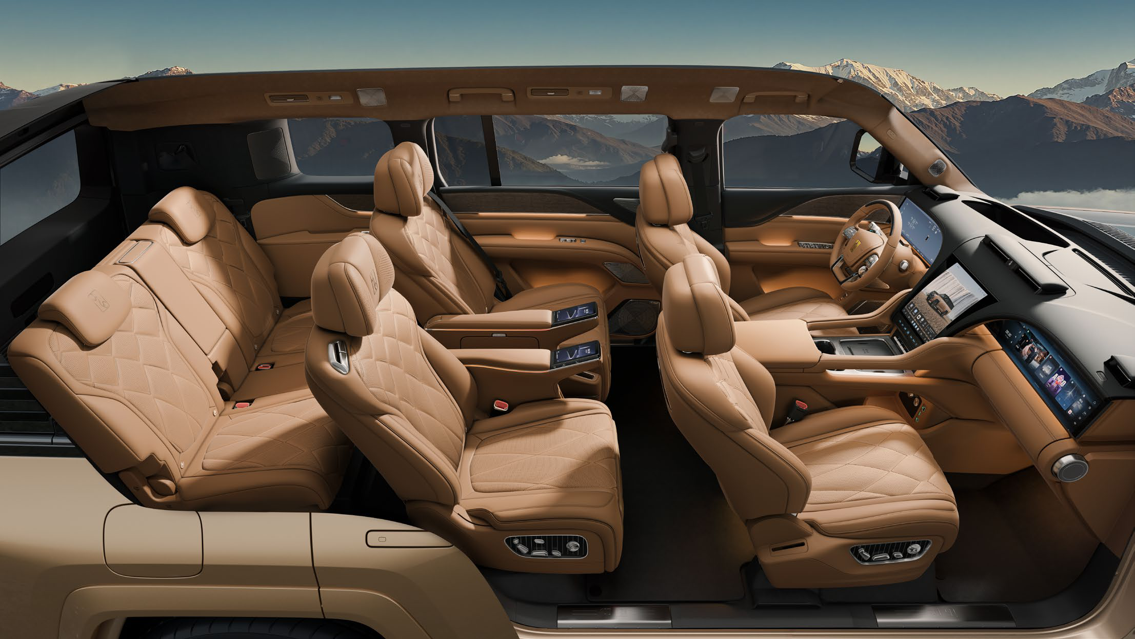 BYD Yangwang U8L Executive Seating - Extended Cabin Space