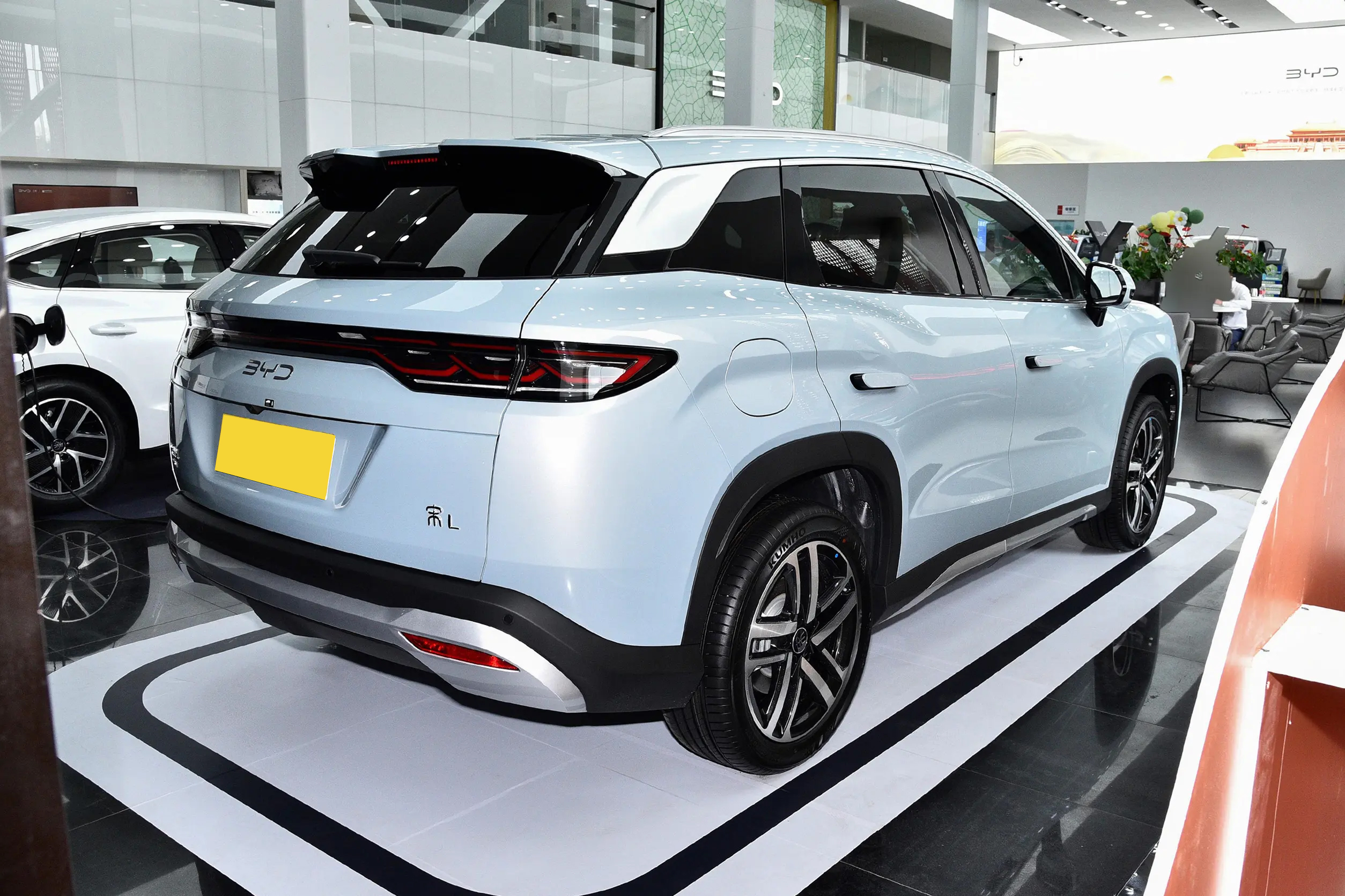 BYD SongL DM-i Rear View Detail - Hybrid SUV