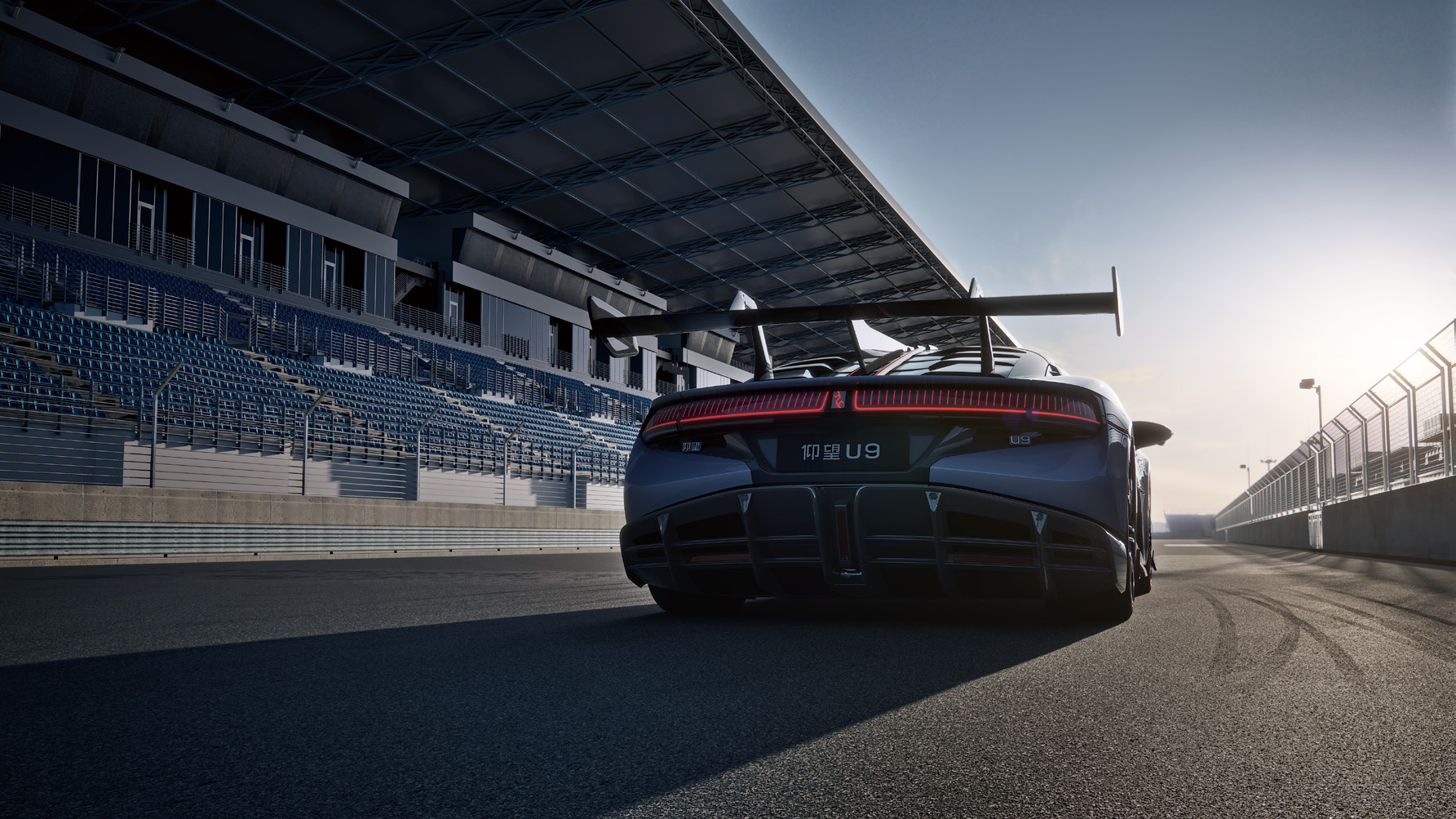 BYD Yangwang U9 Rear Design - Electric Supercar