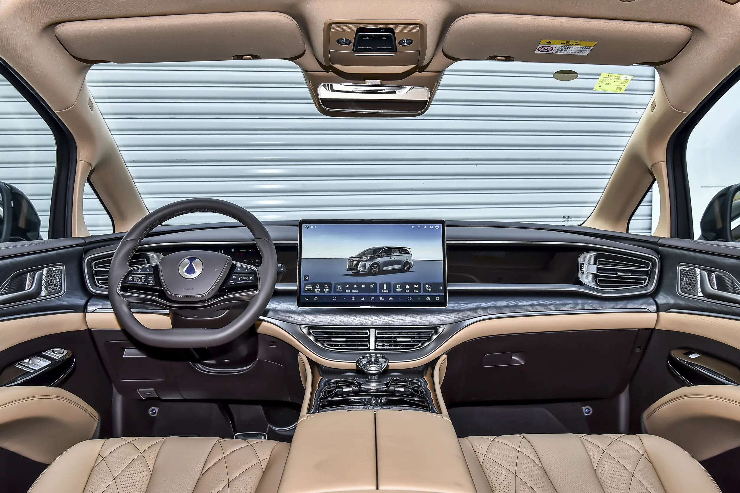 BYD Denza D9 EV Front Details - Premium MPV Design