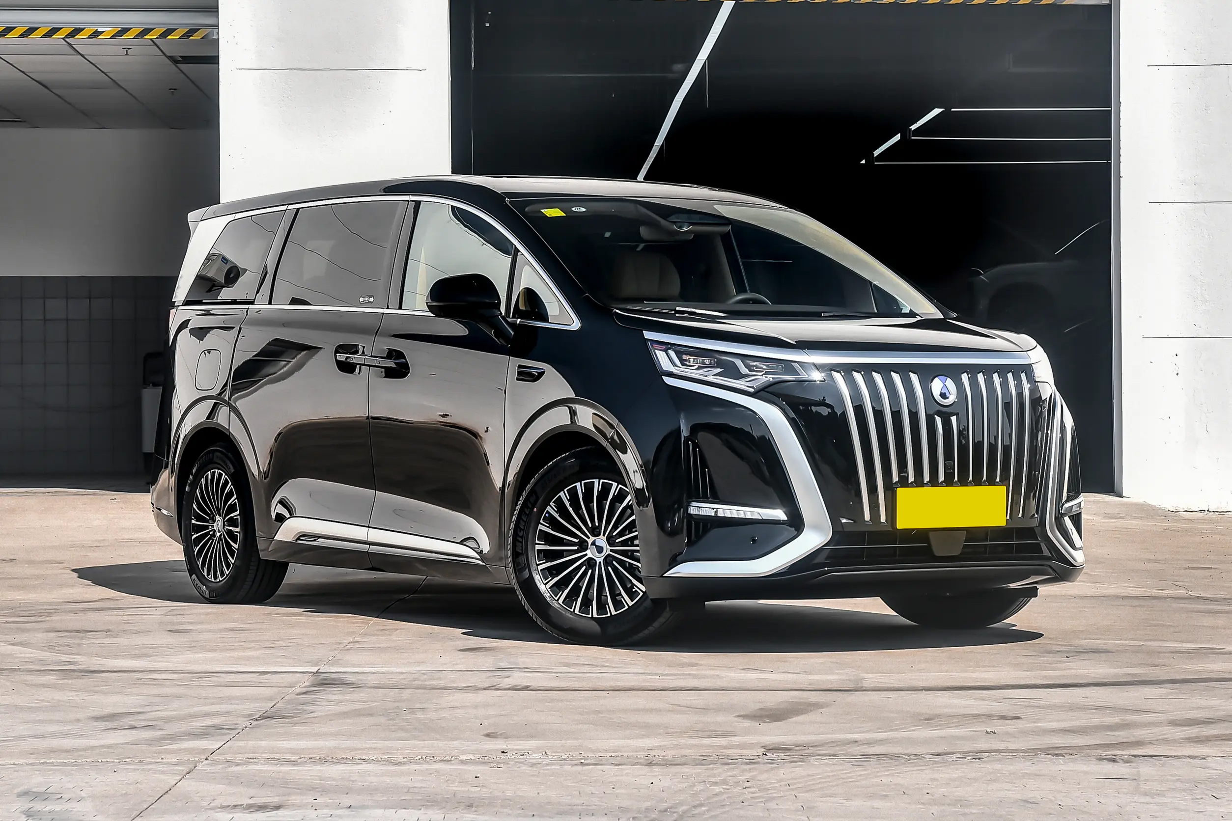 BYD Denza D9 EV Side Contour - Luxury MPV Design