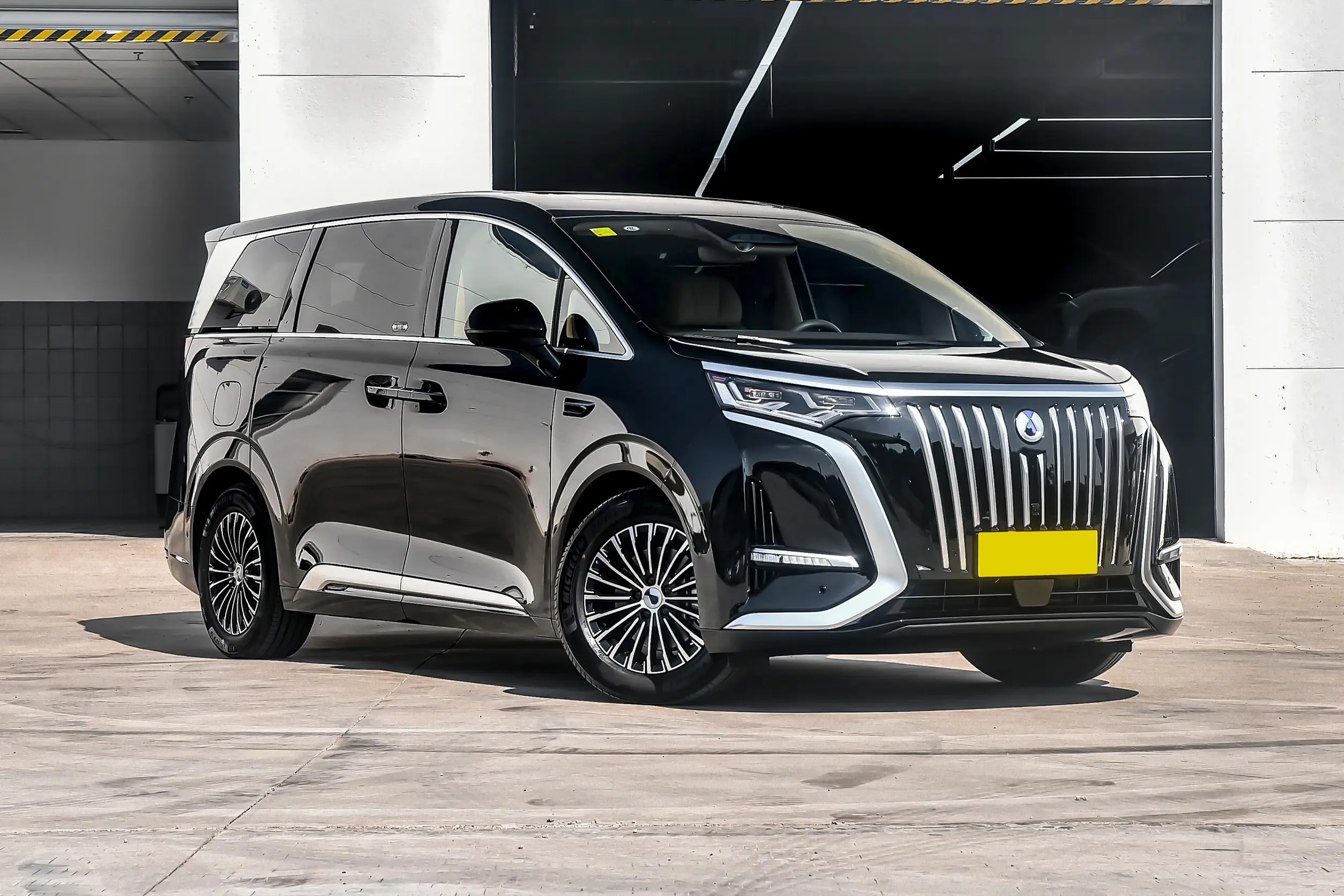 BYD Denza D9 EV Side Contour - Luxury MPV Design