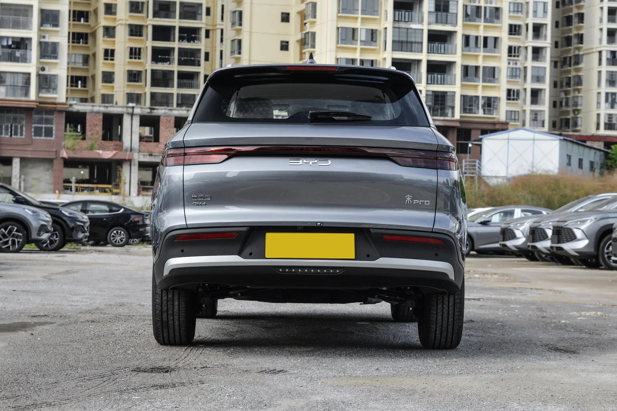 BYD Song Pro DM-i rear view with LED taillights